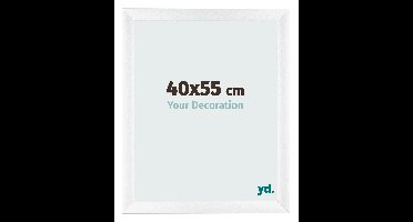Fotolijst 40x55 cm - Wit Mat - MDF - Pisa