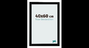 Fotolijst 40x60 cm - Zwart Hoogglans - MDF - Bologna