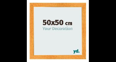 Fotolijst 50x50 cm - Oranje - MDF - Pisa