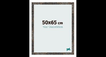 Fotolijst 50x65 cm - Geoxideerd Metaal - MDF - Bologna
