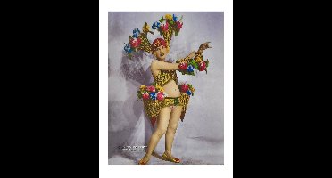 Kunstdruk - Casino de Paris Mlle Paslowski 30x40cm
