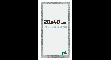 Fotolijst 20x40 cm - IJzer Geveegd - MDF - Mura
