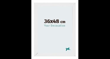 Puzzellijst 36x48 cm - Wit Hoogglans - MDF - Mura
