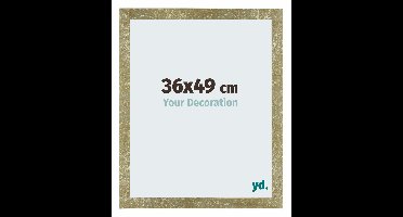 Fotolijst 36x49 cm - Goud Antiek - MDF - Mura