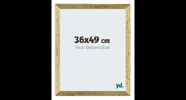 Fotolijst 36x49 cm - Goud Glans - MDF - Mura