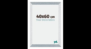 Fotolijst 40x60 cm - Aluminium - Geborsteld - MDF - Mura