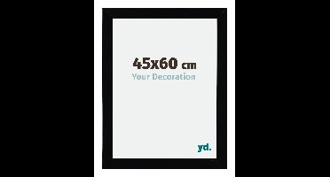 Fotolijst 45x60 cm - Zwart Hoogglans - MDF - Mura