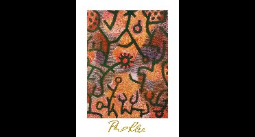 Kunstdruk Paul Klee - Flora di Roccia 60x80cm