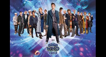 Poster Doctor Who - 60th Anniversary A Timeless Tribute 91,5x61cm