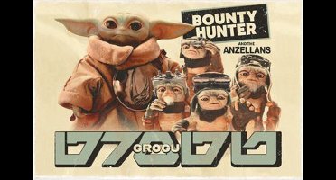 Poster The Mandalorian and Grogu - Bounty Hunter 91,5x61cm