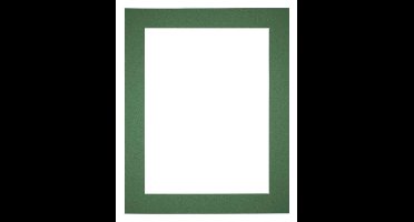 Passe-Partout 56x71 cm - Fotomaat 40x60 cm - Groen Bos - Voor fotolijsten