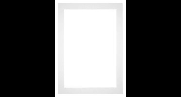 Passe-Partout 50x70 cm - Fotomaat 40x60 cm - Wit - Voor fotolijsten