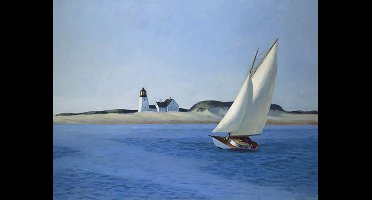 Kunstdruk Edward Hopper The Long Leg 1930 81x61cm