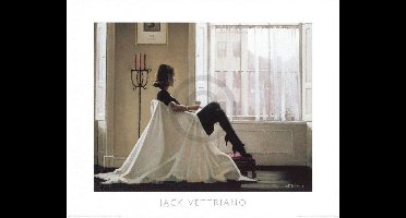 Kunstdruk Jack Vettriano - In Thoughts of You 50x40cm