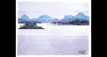 Kunstdruk Ralf Westphal - Sri Lanka 90x70cm