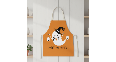 MiniChef™ – Speels & Vlekwerend – Kinder Schort S (2-5 jaar) / Halloween | Educatief Speelgoed