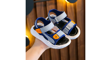 Summer Soft Sole – Comfort & Antislip – Kinder Sandalen Blauw / 22 (2–3 jaar 14 cm) | Educatief Speelgoed