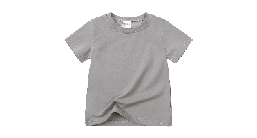 ComfyWear – Praktisch & Casual – Korte Mouwen T-Shirt Grijs / 120 (4–5 jaar) | Educatief Speelgoed