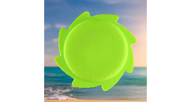 SplashDisk – Zomer & Leuk – Siliconen Water Frisbee Groen A | Educatief Speelgoed