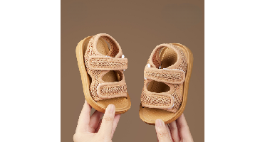 Breeze Bliss™ - Zachte Zolen & Sneldrogend - Kinder Sandalen Bruin / 22 (4.5-5 jaar) | Educatief Speelgoed