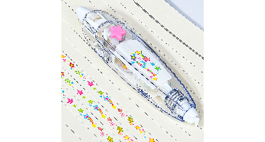 DoodleTape – Decoratieve Tape Roller voor Journaling & Knutselen Ster | Educatief Speelgoed
