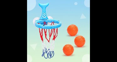 BathBounce – Interactief & Leuk – Basketbal in Bad Speelset Blauwe Walvis | Educatief Speelgoed
