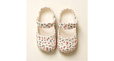 FlowerFeet – Elegant & Comfortabel – Bloemen Sandalen Wit / 28 (4–5 jaar) | Educatief Speelgoed
