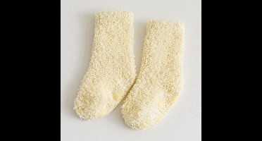 SnuggleBoo – Warm & Zacht – Fleece Babysokken Geel / S (0 – 2 jaar) | Educatief Speelgoed