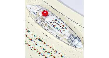 DoodleTape – Decoratieve Tape Roller voor Journaling & Knutselen Bloem | Educatief Speelgoed