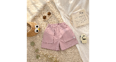 CozyMove – Zacht & Vrij – Korte Broek 'Shorts' Roze / 80 | Educatief Speelgoed