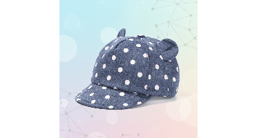 MiniStyle – Trendy & Zacht – Kinder Pet Blauwe stippen | Educatief Speelgoed