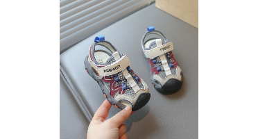 Mini Fashion™ - Ademend Design - Kinder Sandalen Actief Zwart / 22 (1.5–2 jaar) | Educatief Speelgoed