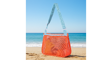 BeachPlay – Water Fun & Educational – Strandtassen Oranje & Lichtblauw | Educatief Speelgoed