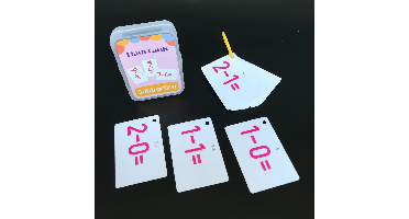 Math Flash Cards™ – Speels Leren Rekenen – Rekenkaarten Aftrekken | Educatief Speelgoed