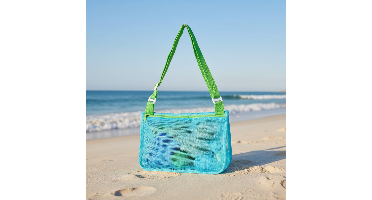 BeachPlay – Water Fun & Educational – Strandtassen Turquoise & Groen | Educatief Speelgoed
