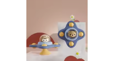 Bath Spinner Toys™ - Leerzaam & Leuk - Fidget Babybad Speeltjes Beer | Educatief Speelgoed
