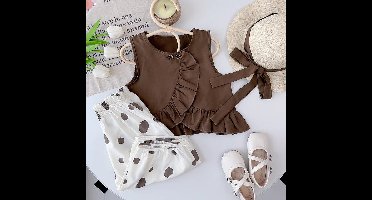 Mini Fashion™ - Frisse & Lichte Stof - Zomerset 104 (4-5 jaar) | Educatief Speelgoed