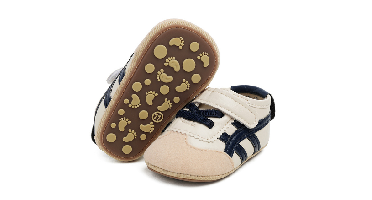 Mini Fashion™ - Anti-Slip Zolen - Baby Sportschoenen Donker Blauw / 18 (6-12 maanden) | Educatief Speelgoed