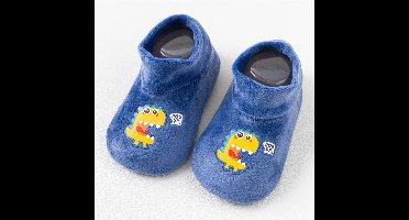 Mini Fashion™ - Anti-Slip Design - Kinder Sokschoenen Blauw / XL (3-4 jaar) | Educatief Speelgoed