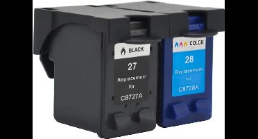 Huismerk Cartridge voor HP 27 / 28 XL Inkt