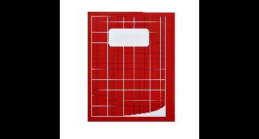 Schrift qbasic a5 ruit 10mm 80blz 70gr | 10 stuks