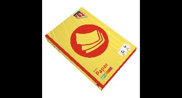 Kopieerpapier quantore colour a4 80gr zwavelgeel