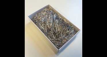 Staalspeld nr. 6/30mm x 0.6mm 500gram - 4 stuks