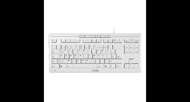 CHERRY STREAM KEYBOARD TKL toetsenbord Universeel USB QWERTZ Duits Wit