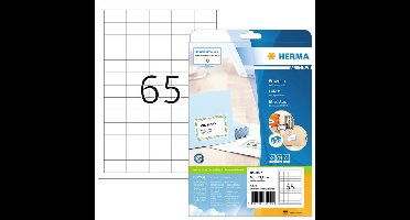 Etiket herma 5027 38.1x21.2mm premium wit