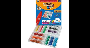 Kleurstift bickids couleur schoolbox m assorti | 120 stuks