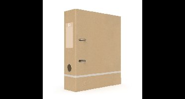 Ordner oxford touareg a4 80mm karton naturel/wit | 280 stuks