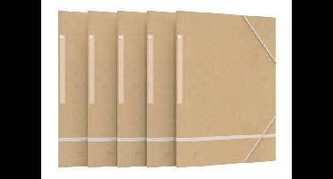 Oxford touareg elastomap a4 karton pak 5 | 4 stuks