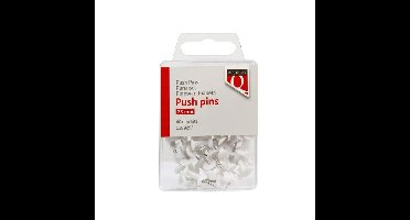 Push pins quantore wit 40 stuks
