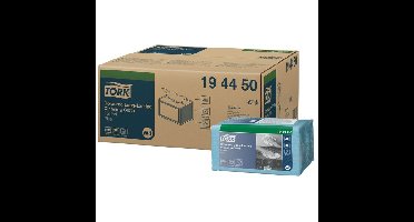 Reinigingsdoek tork w8 premium 1laags blauw